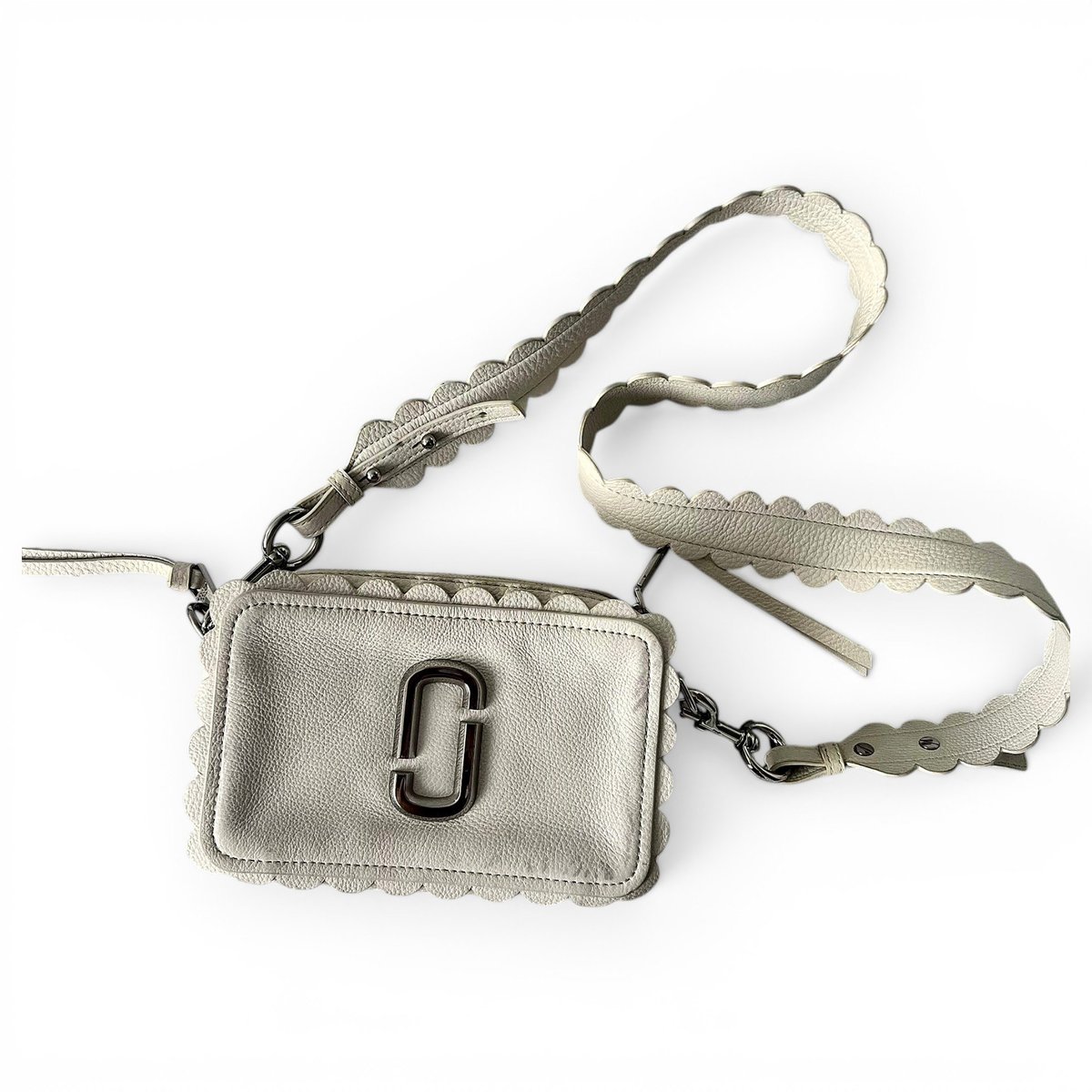 Snapshot leather crossbody bag