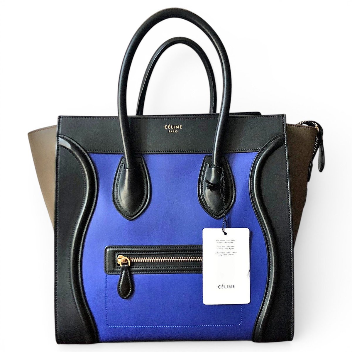 Luggage leather handbag