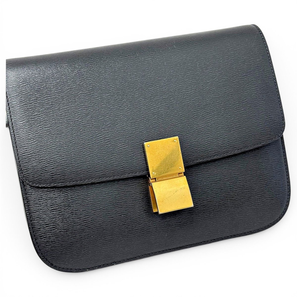 Classic leather handbag