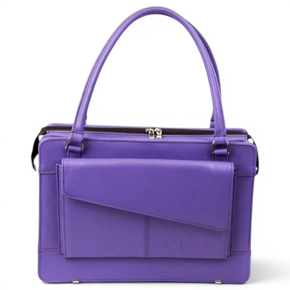 Leather travel bag
