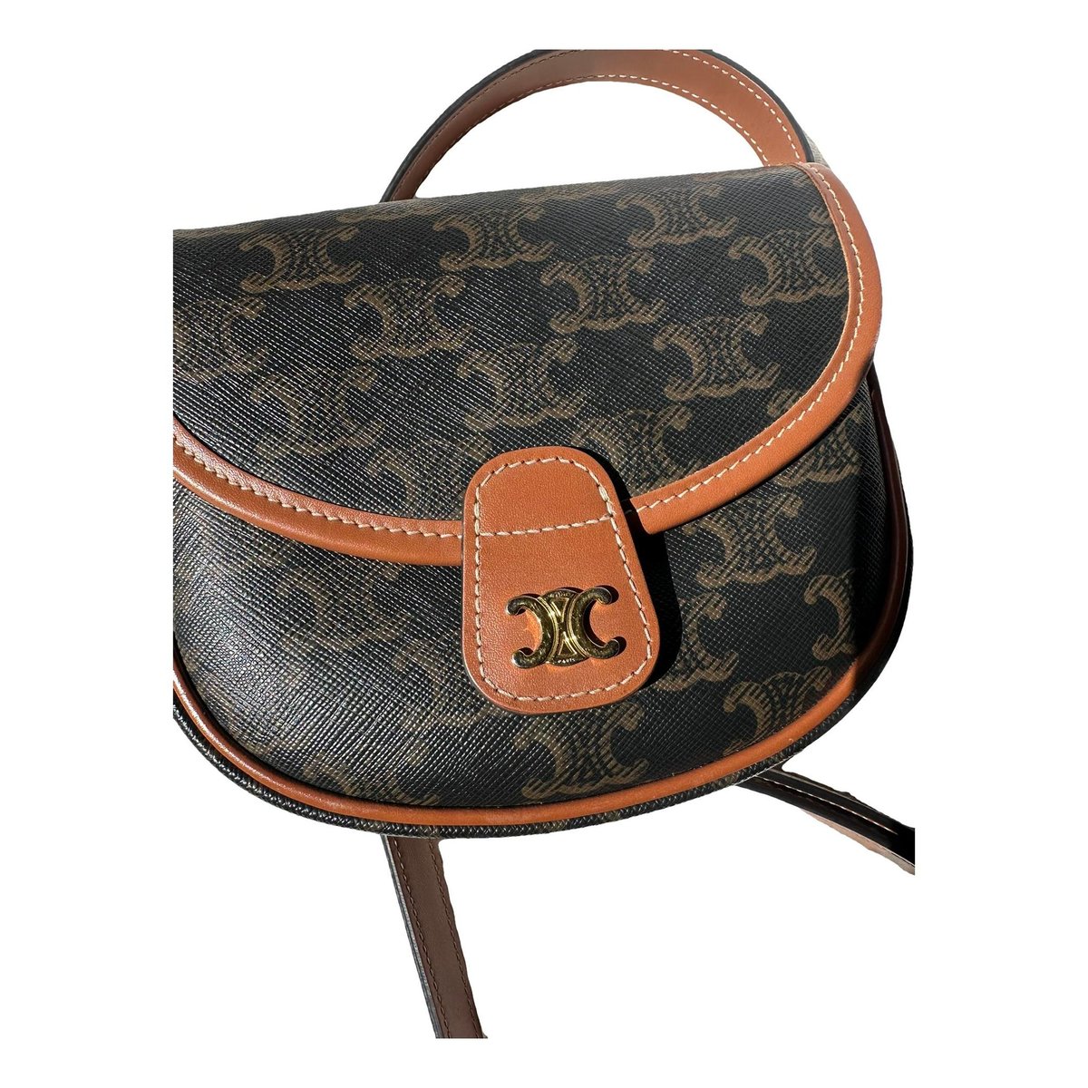 Clea leather crossbody bag