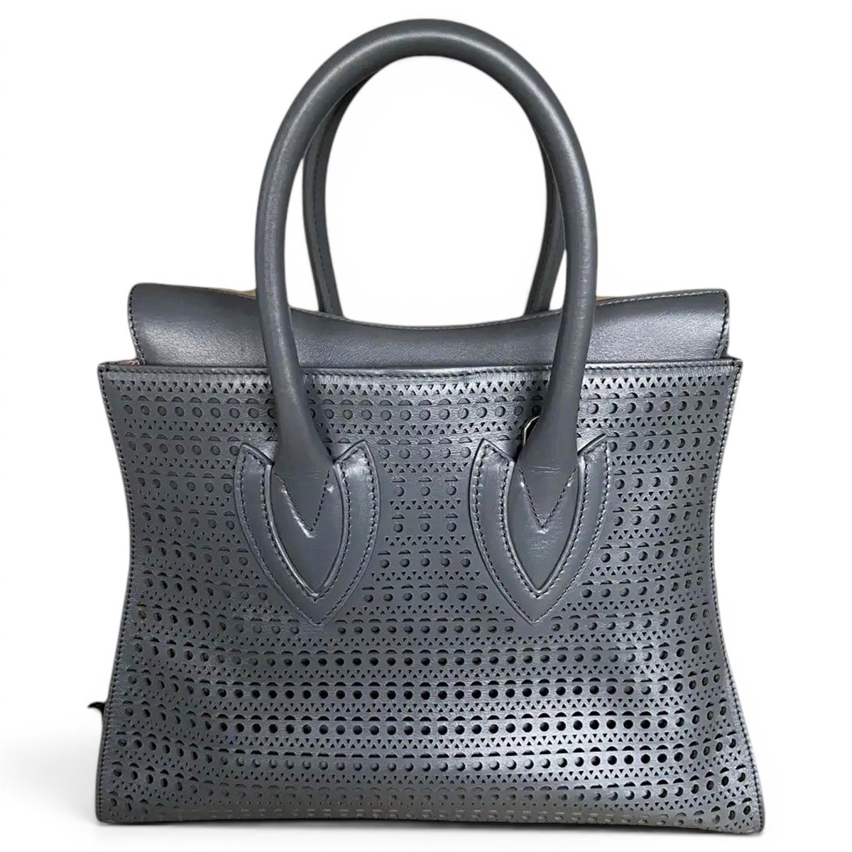 Mina leather handbag
