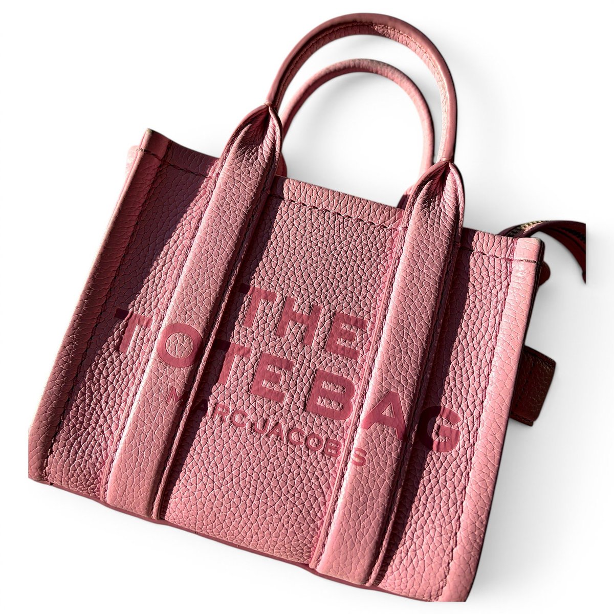 The Tag Tote leather tote