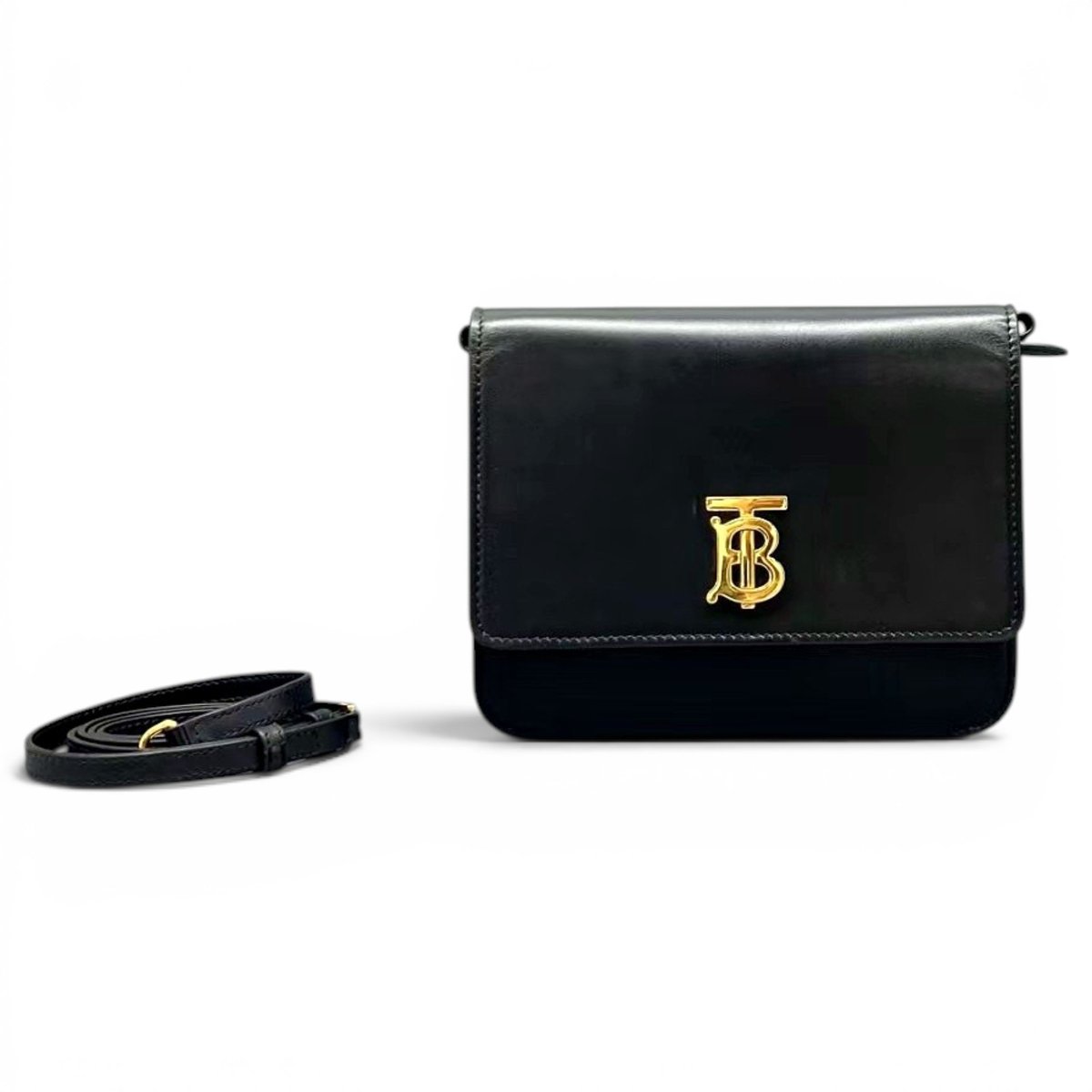 TB Bag Medium leather handbag