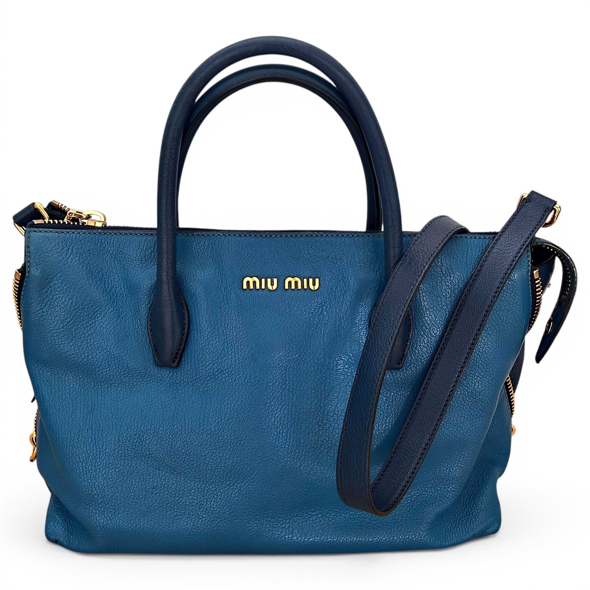 Vitello leather handbag