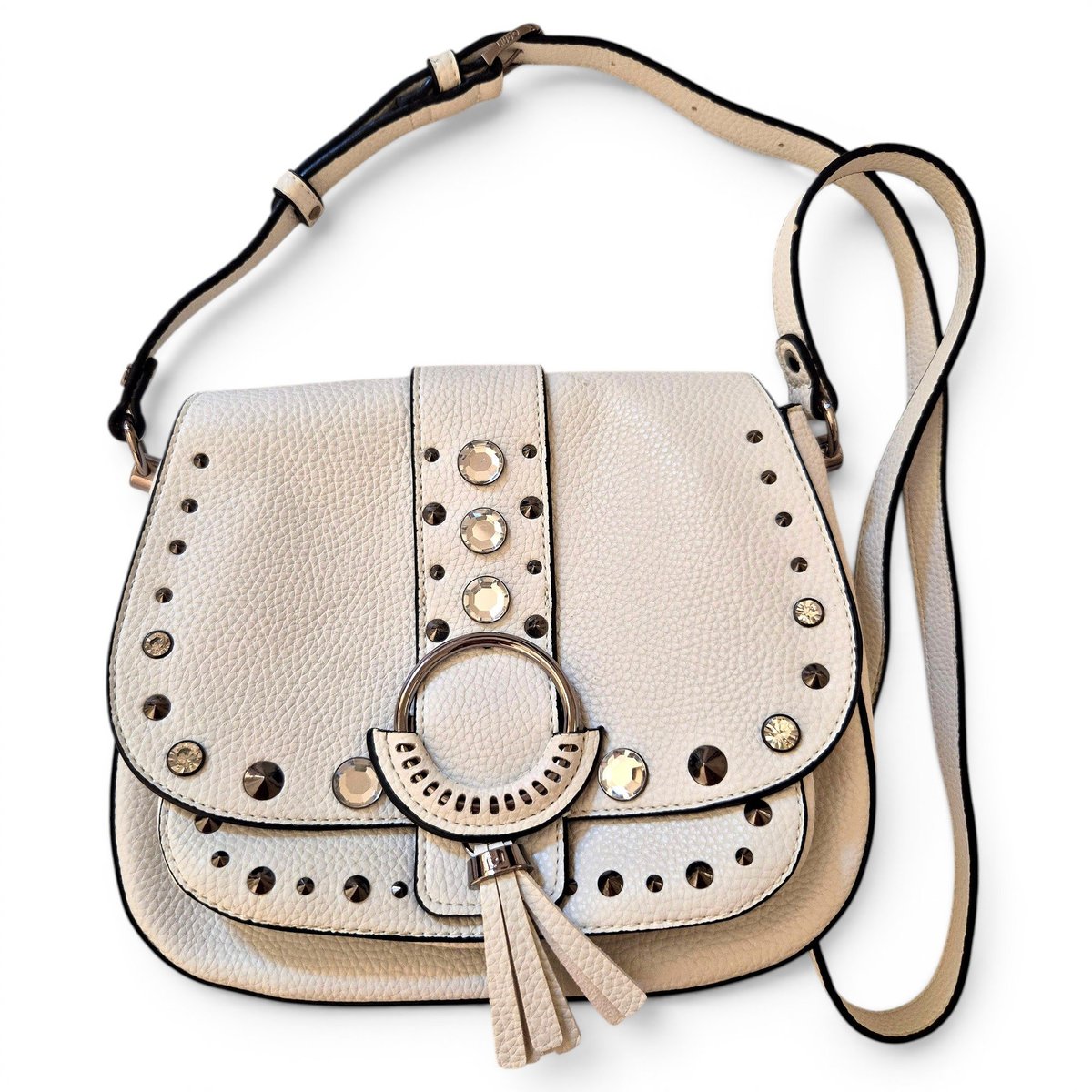 Vegan leather crossbody bag