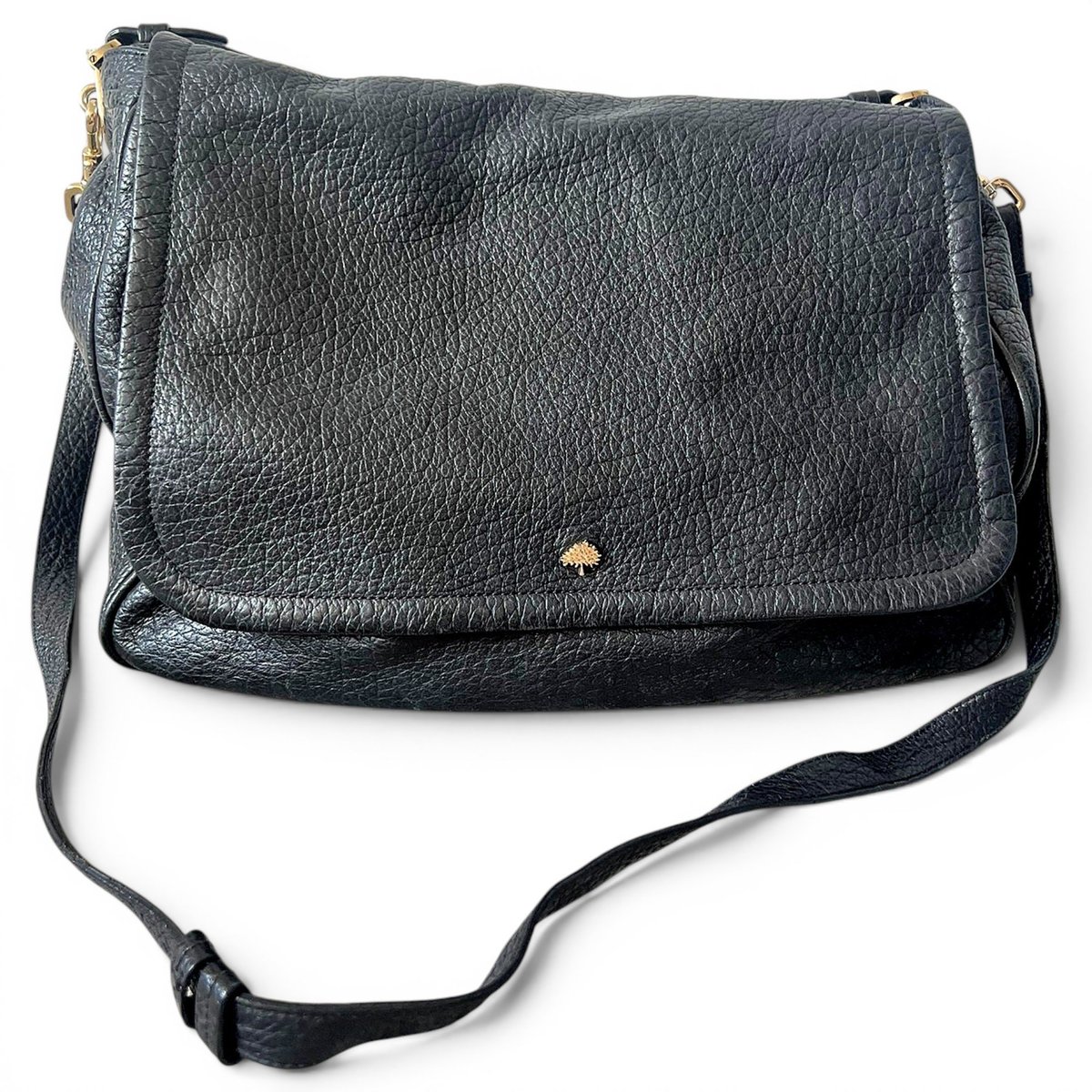 Leather satchel