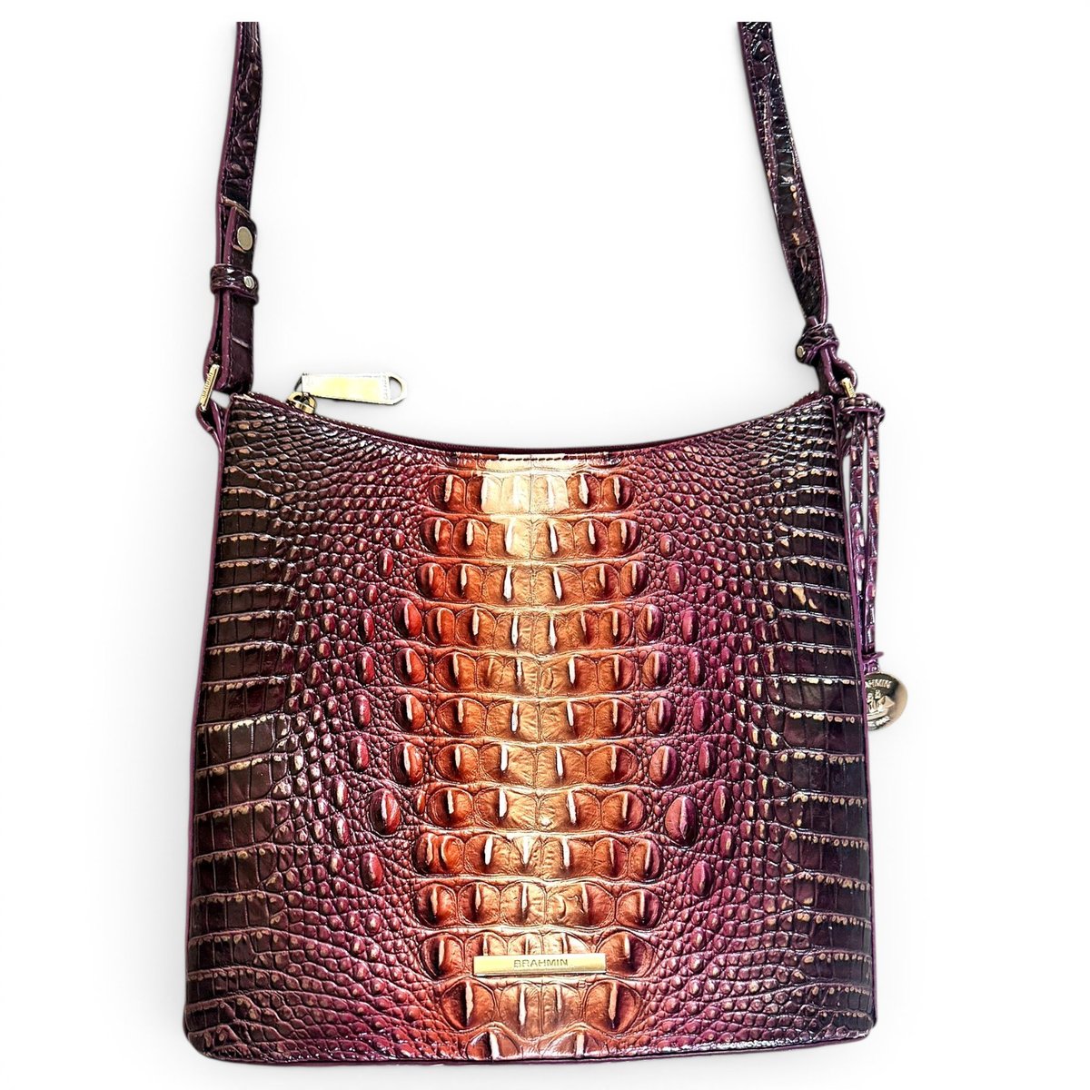 Leather crossbody bag