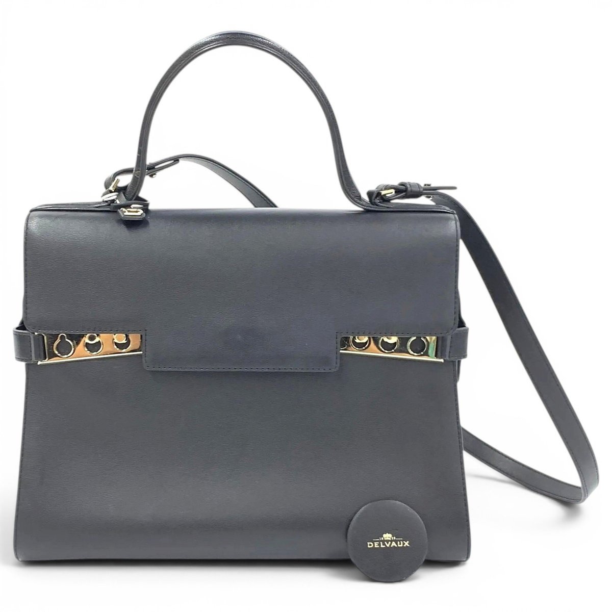 Tempête leather handbag