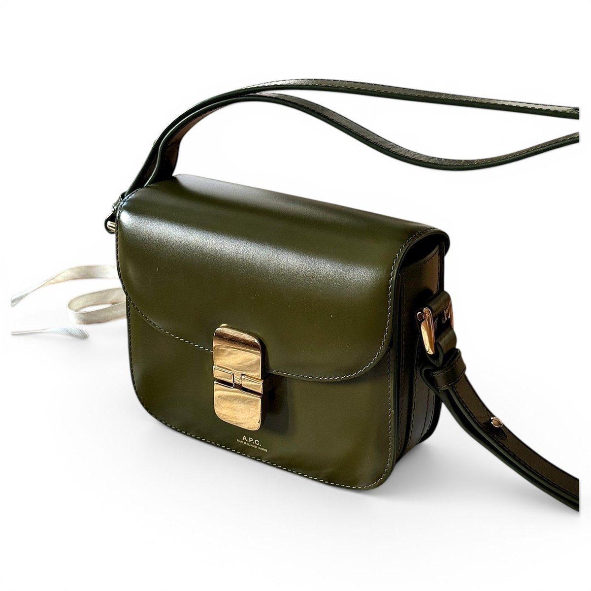 Leather crossbody bag