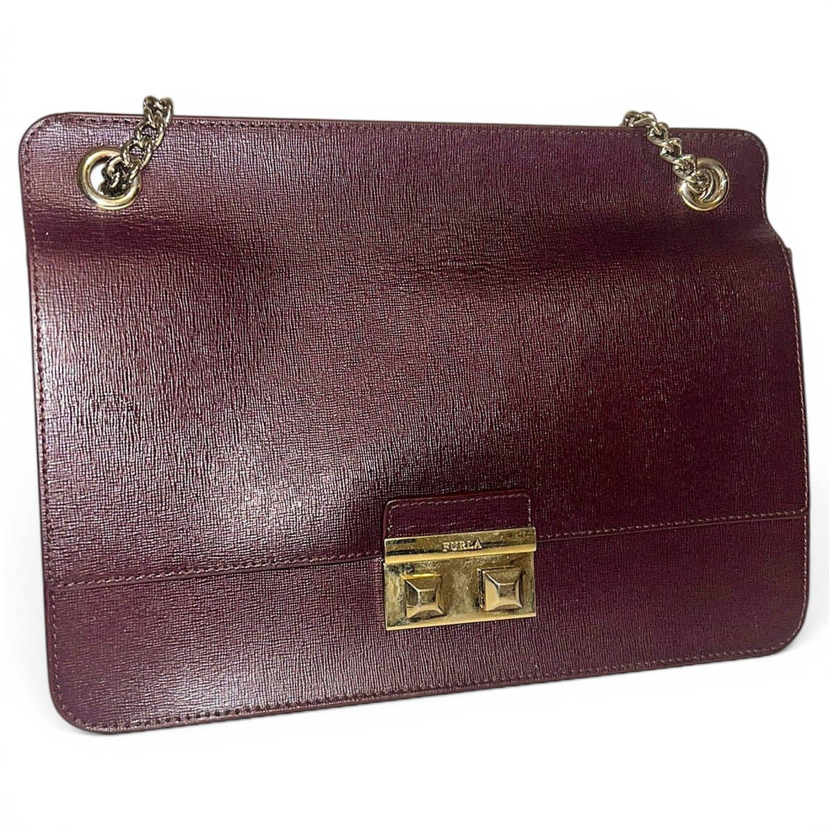 Metropolis leather handbag