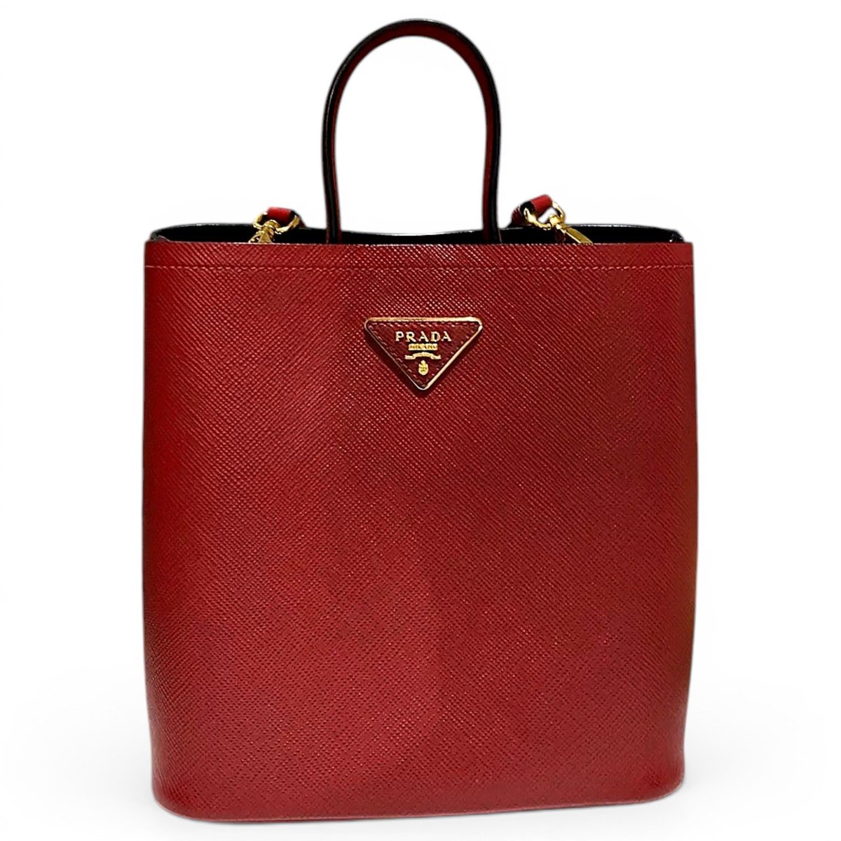 Panier leather handbag