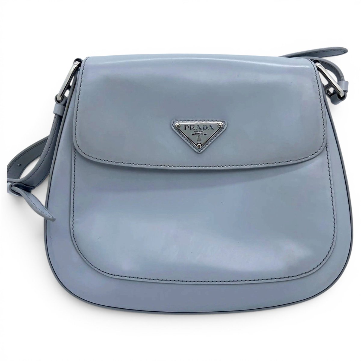 Cleo Flap leather handbag