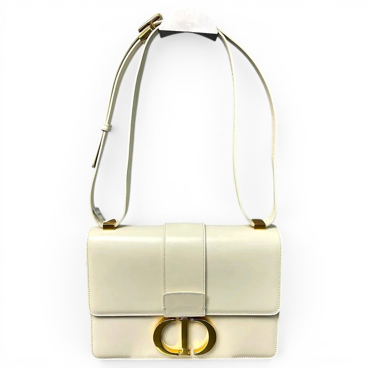 30 Montaigne Box leather crossbody bag
