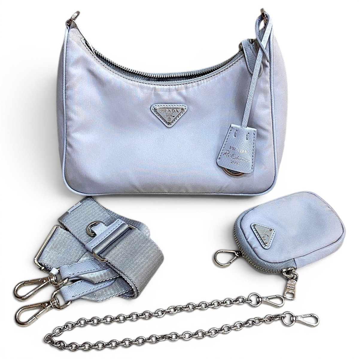 Re-edition cloth handbag