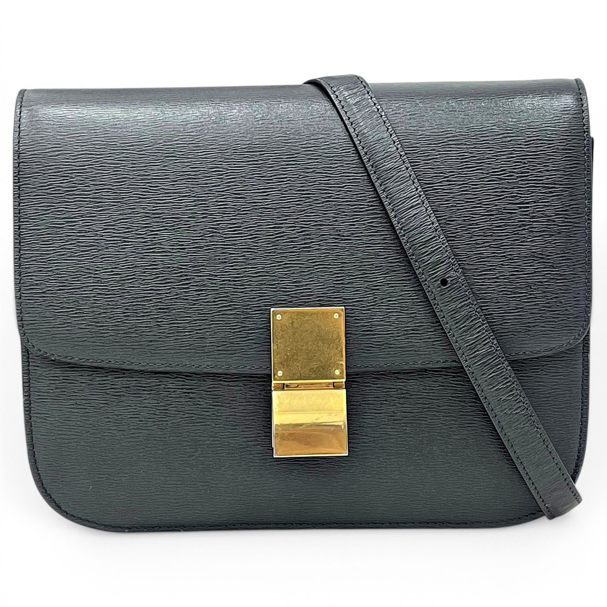 Classic leather handbag
