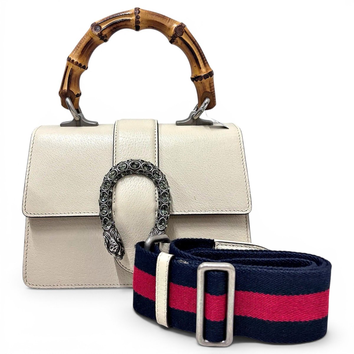 Dionysus Bamboo leather crossbody bag