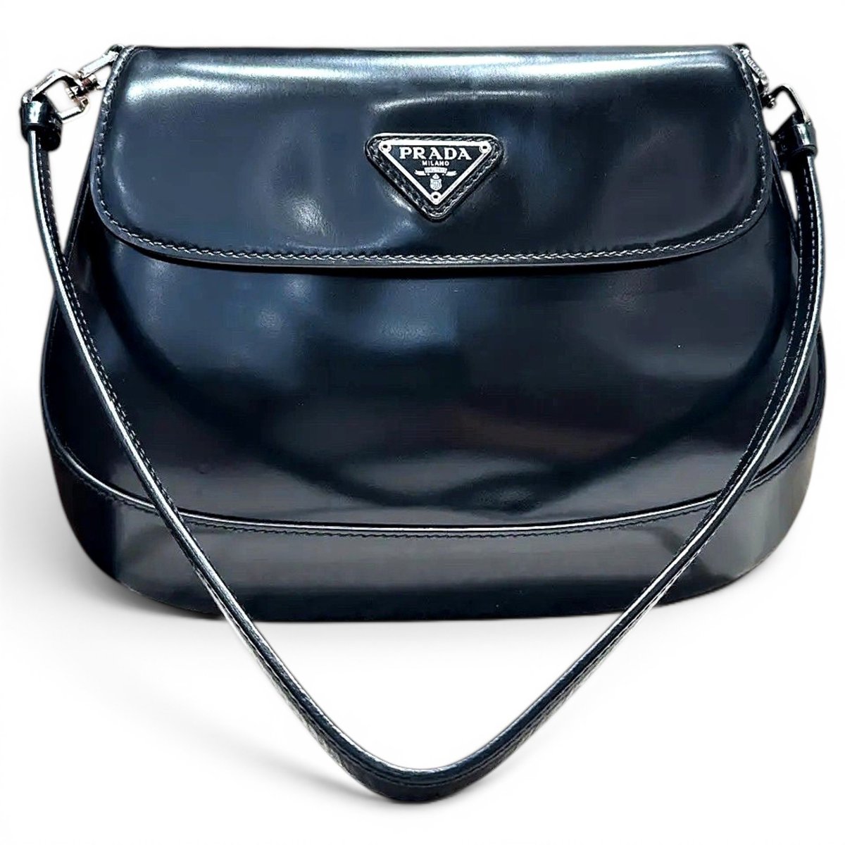 Cleo Flap leather handbag