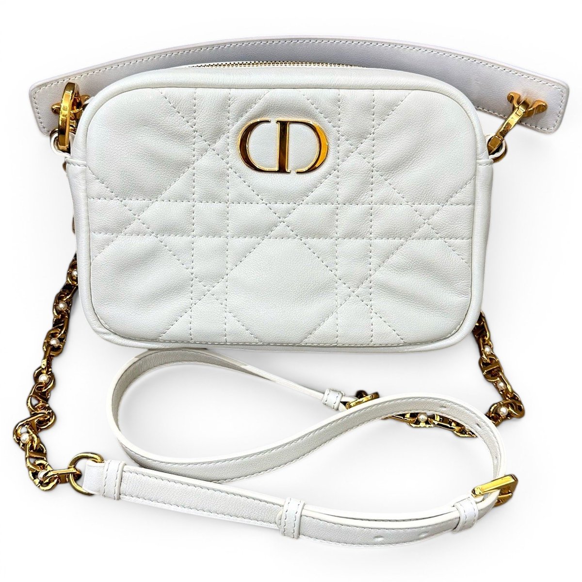 Dior Caro leather handbag