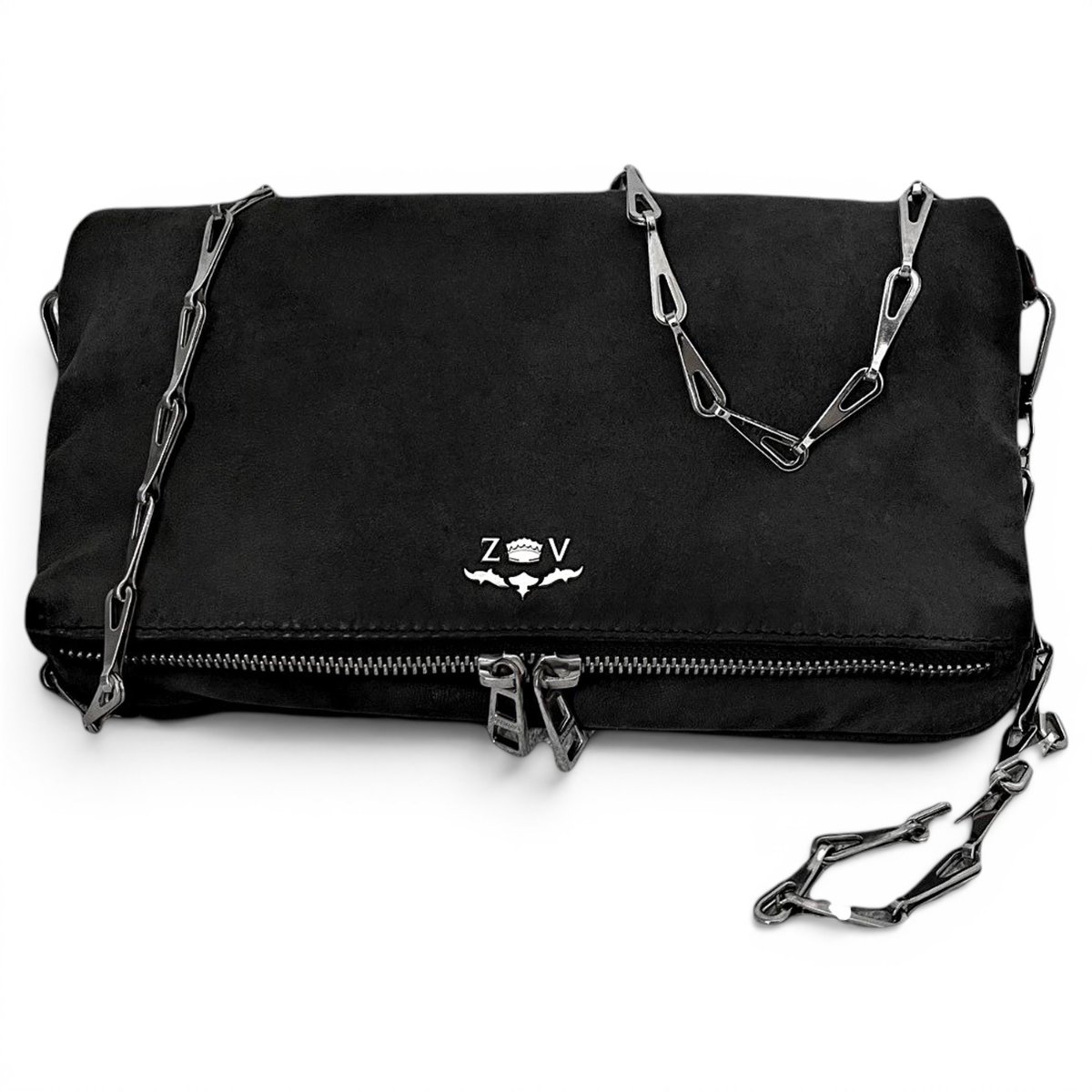 Rock leather crossbody bag