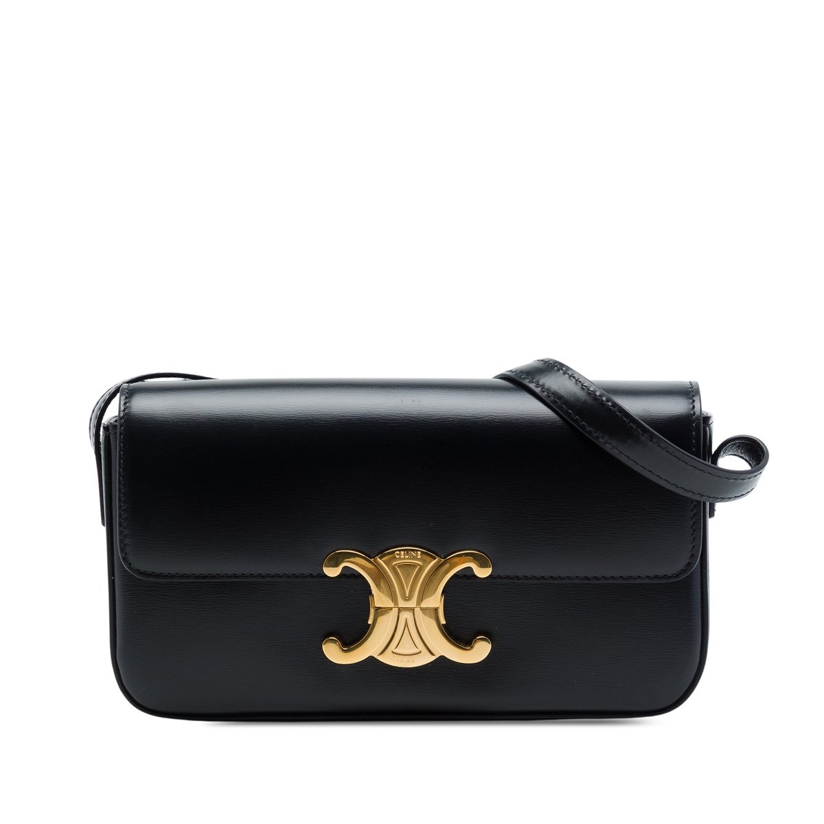 Triomphe leather handbag