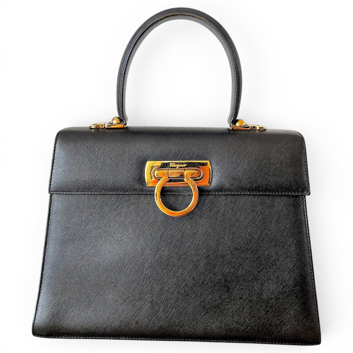 Iconic Top Handle leather handbag
