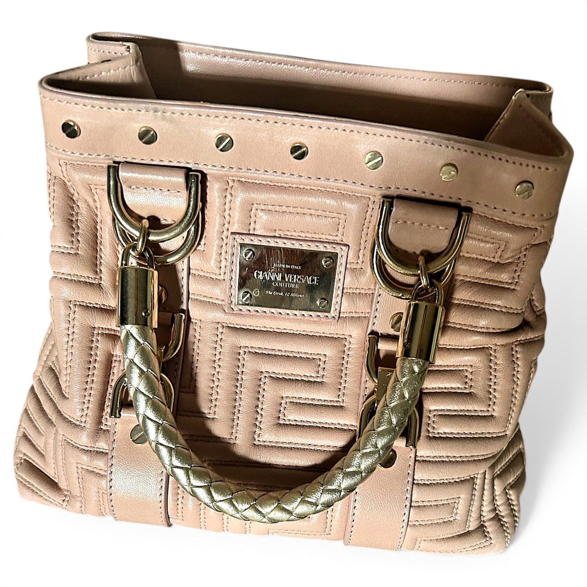 Leather handbag