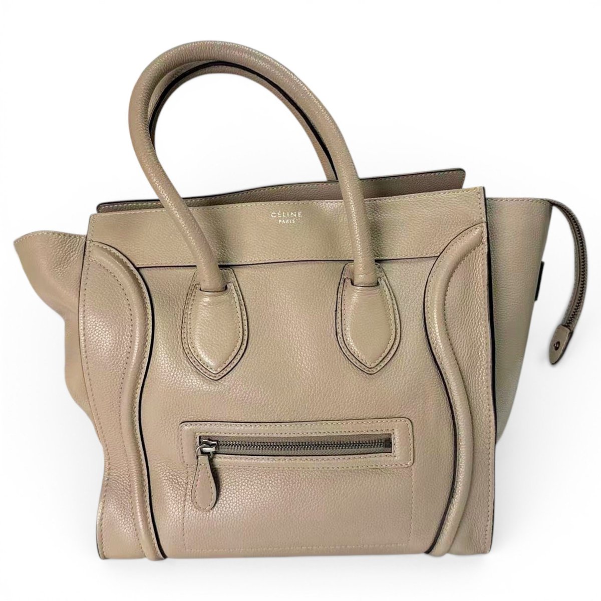 Luggage leather handbag