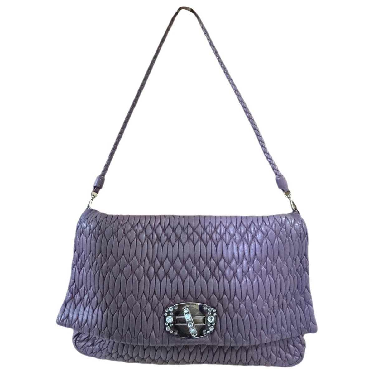Miu Confidential leather handbag