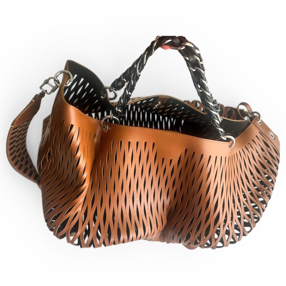 Leather tote
