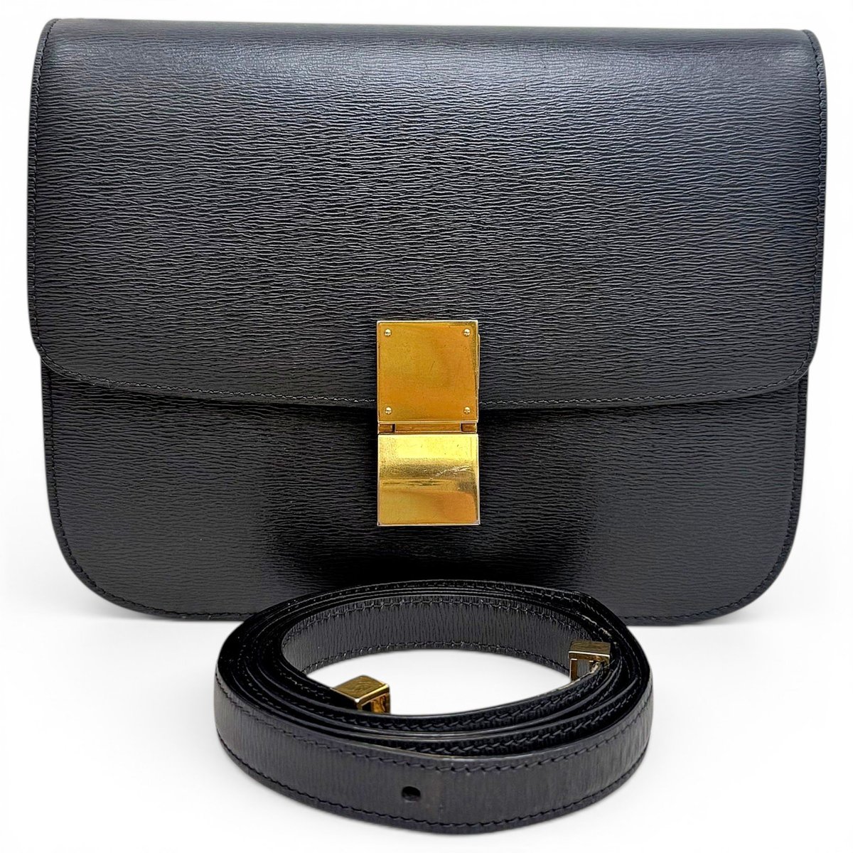 Classic leather handbag