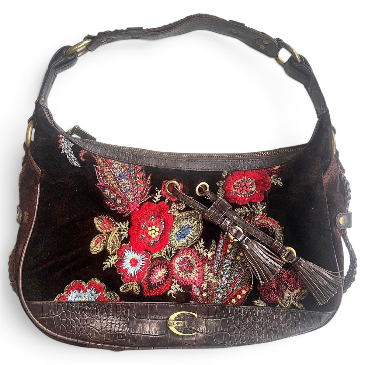 Leather handbag