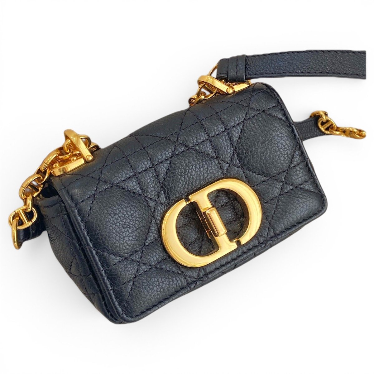 Dior Caro leather handbag