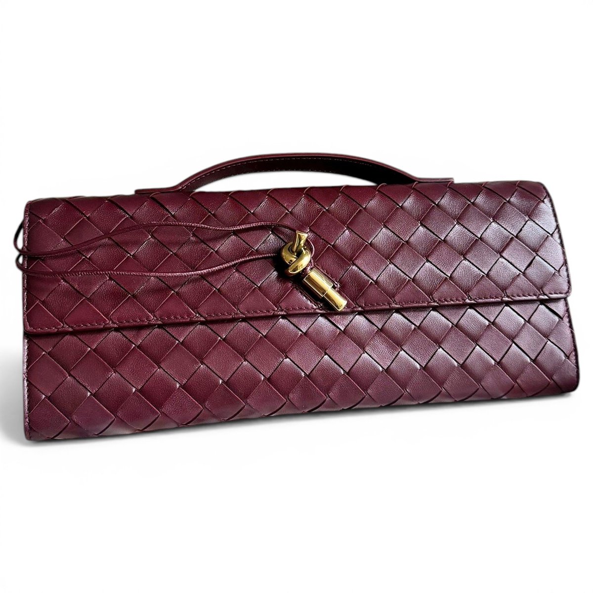 Andiamo leather clutch bag