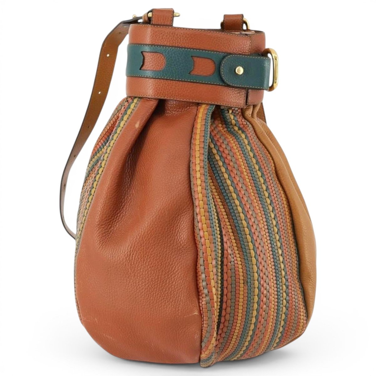 Leather handbag