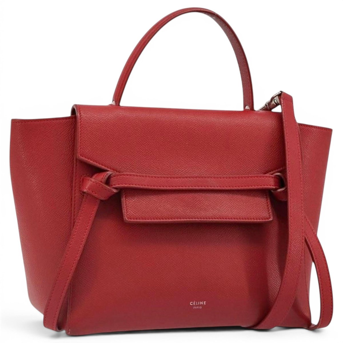 Belt leather mini bag