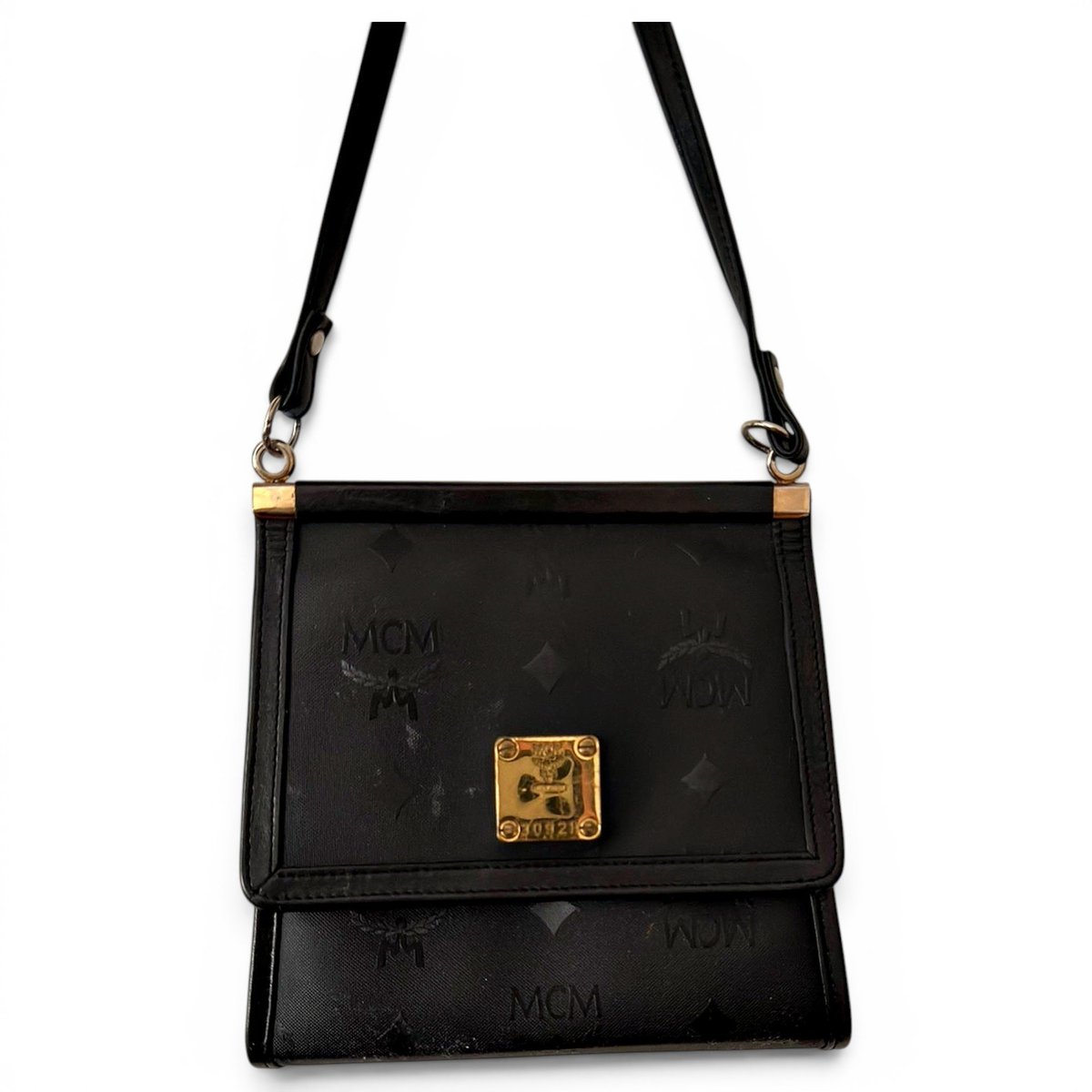 Leather crossbody bag