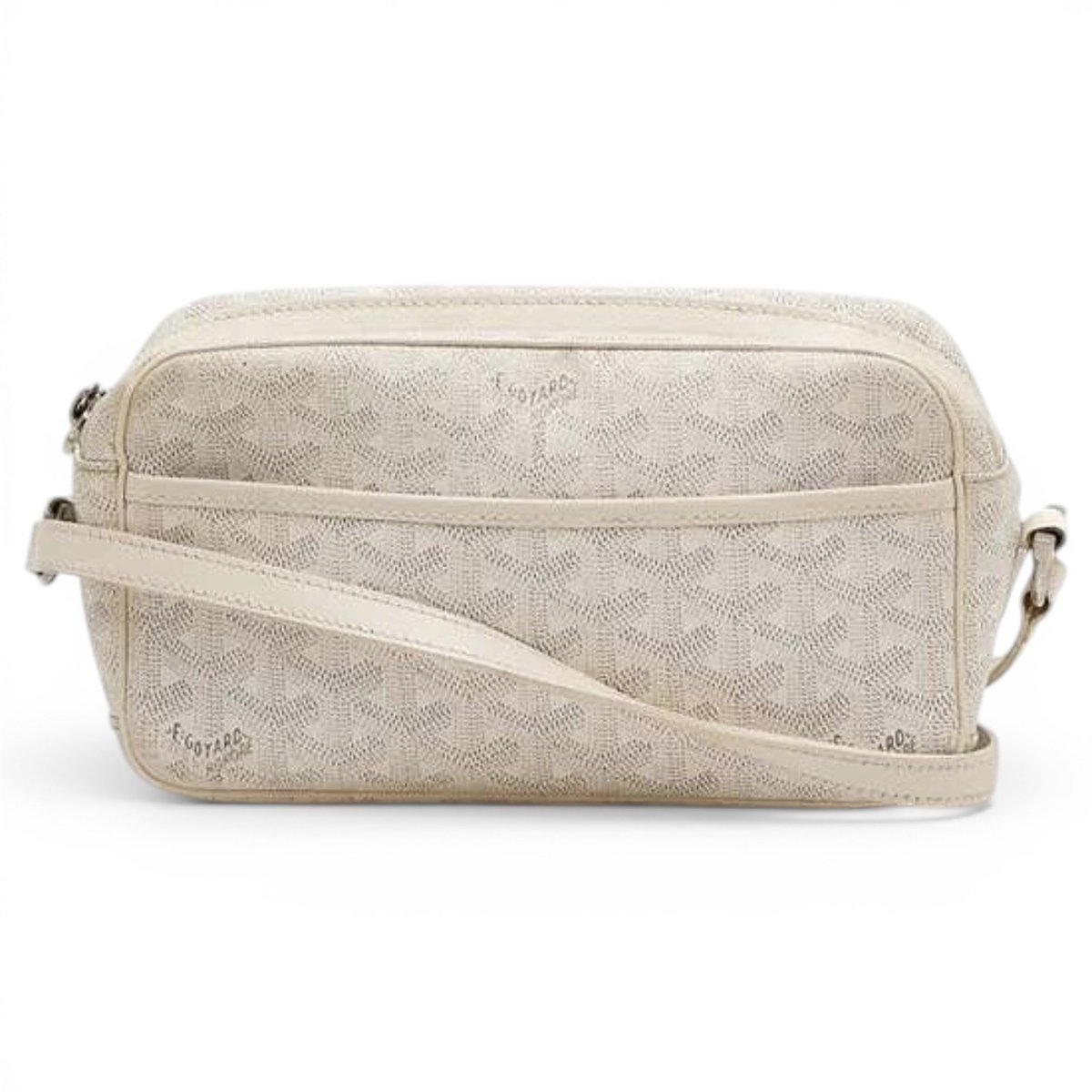 Cap vert leather crossbody bag