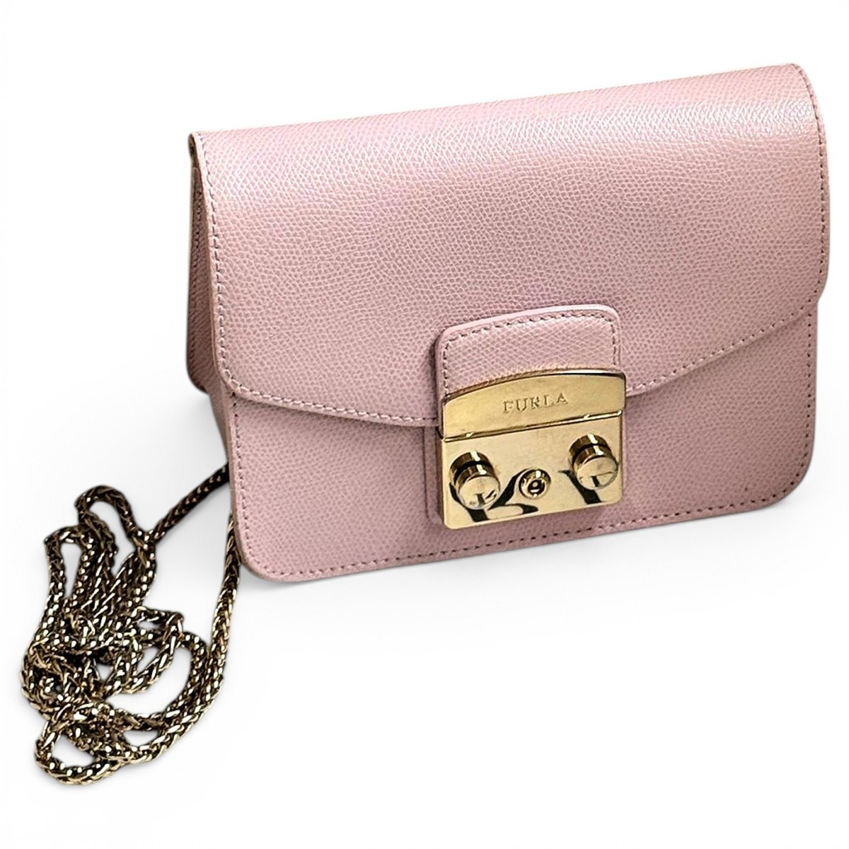 Metropolis leather crossbody bag