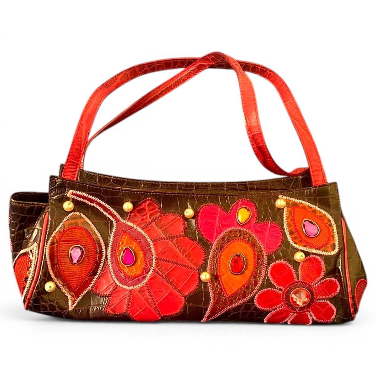 Leather handbag
