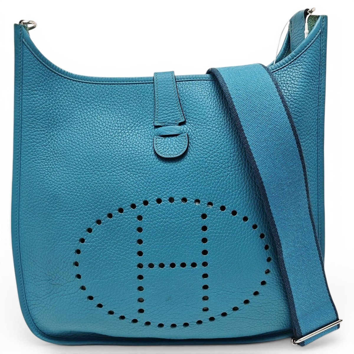 Evelyne leather handbag