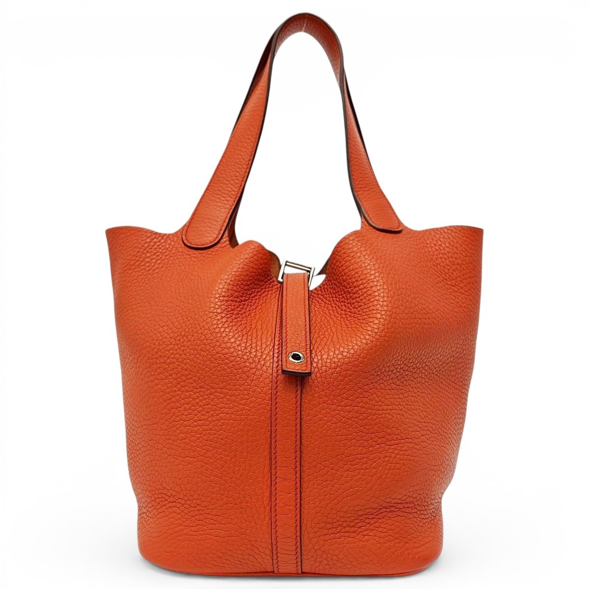 Picotin leather handbag