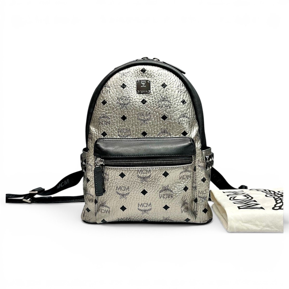 Stark leather backpack