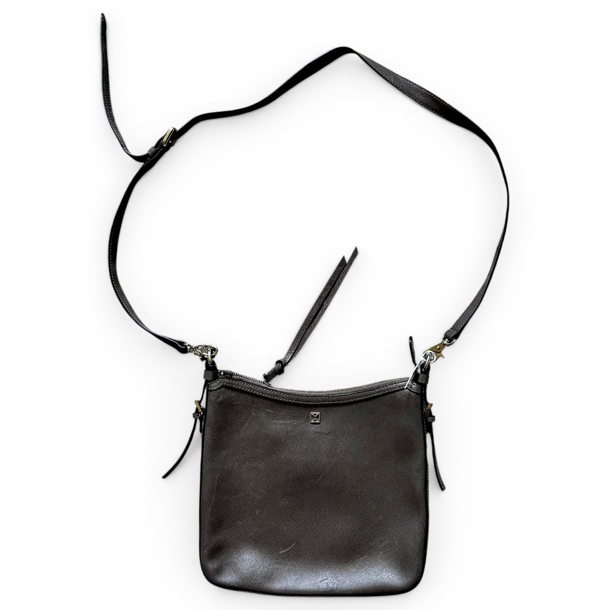 Leather crossbody bag