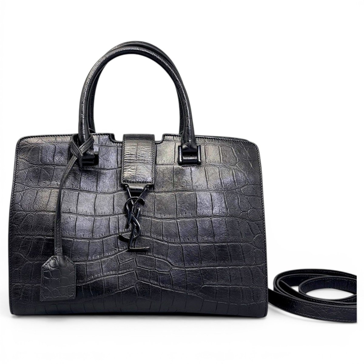 Monogram Cabas leather tote