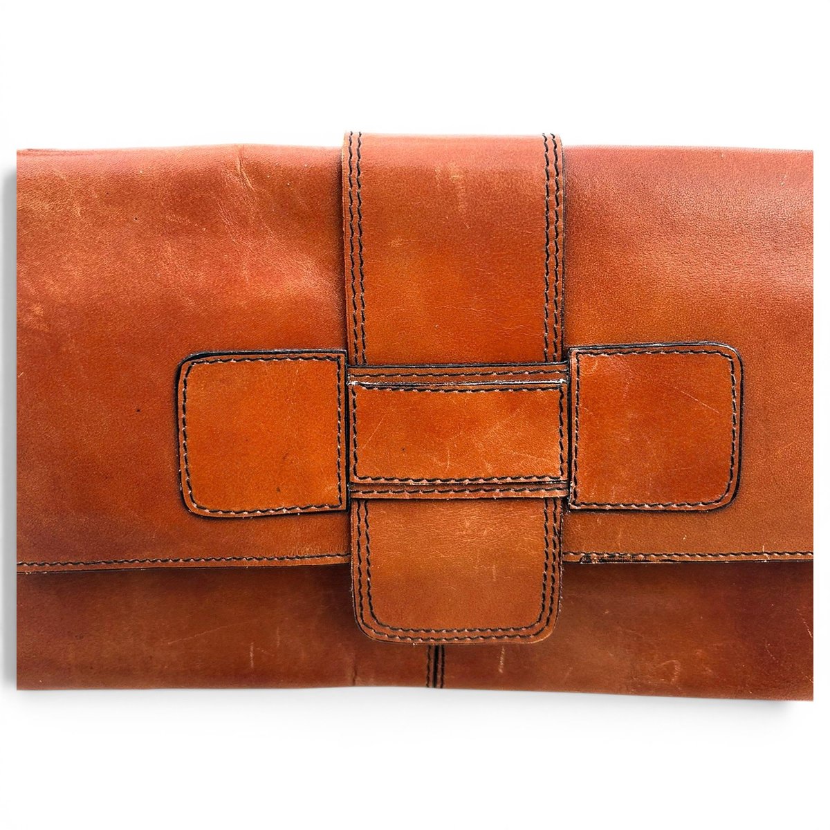 Leather crossbody bag