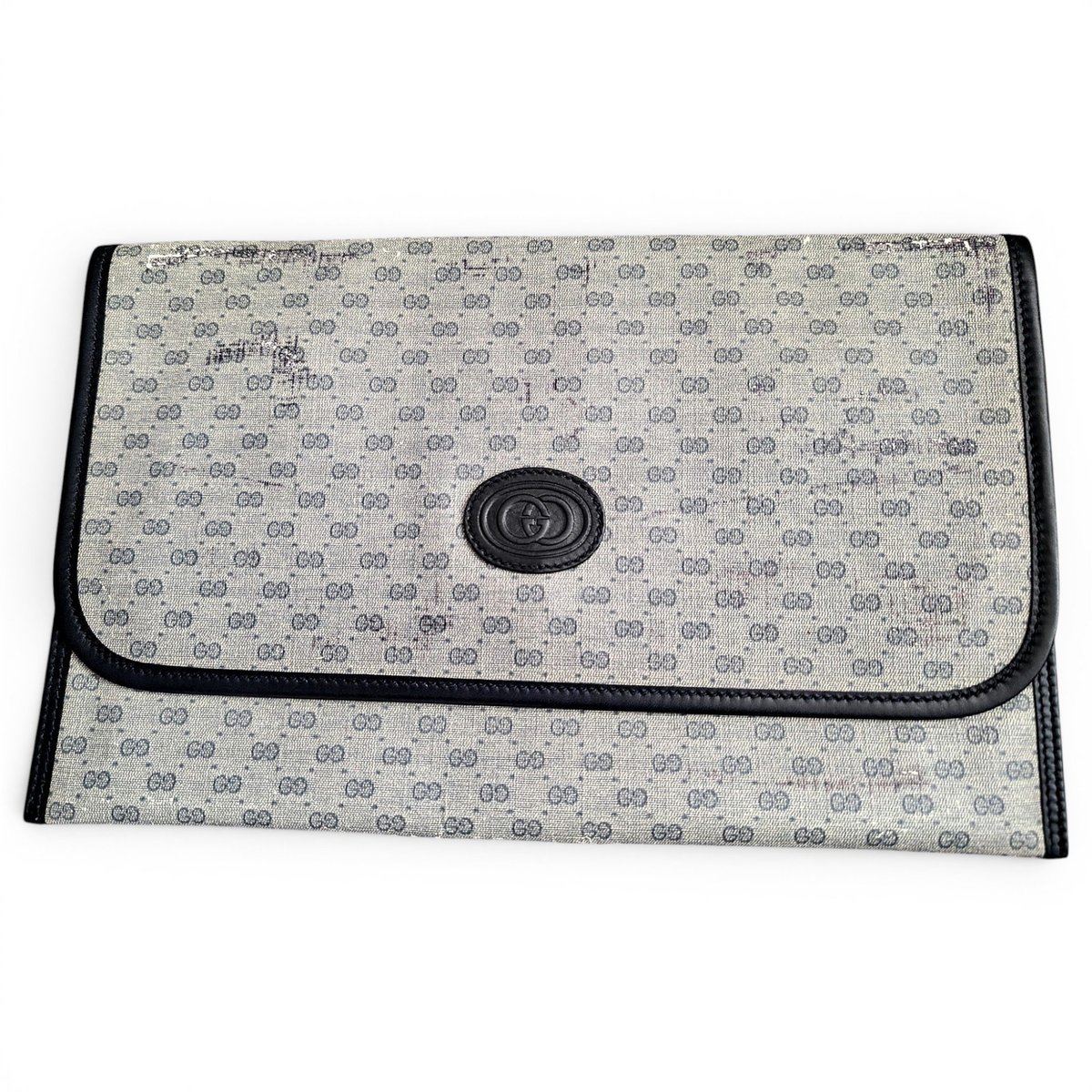 Neo Vintage leather clutch bag
