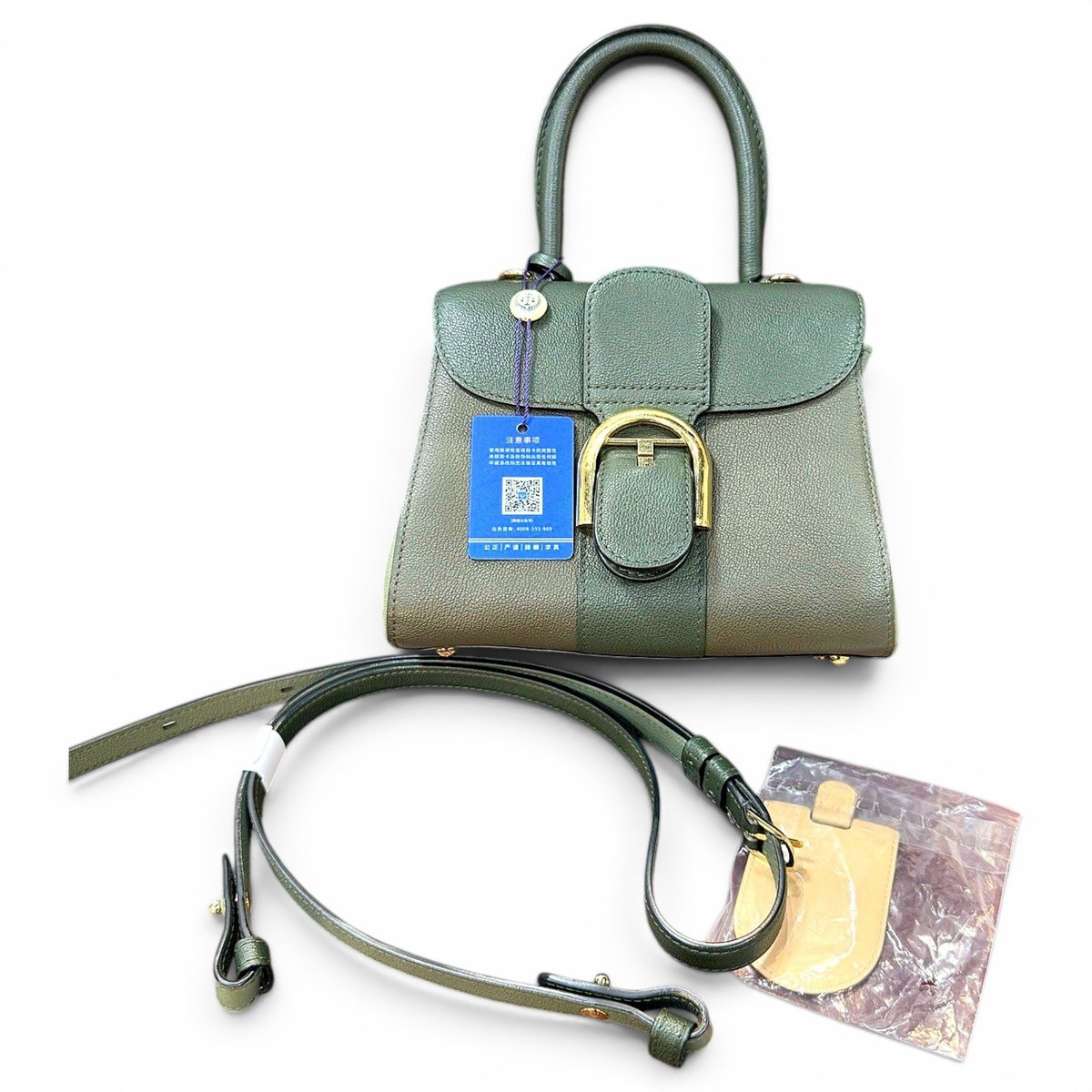Brillant leather handbag
