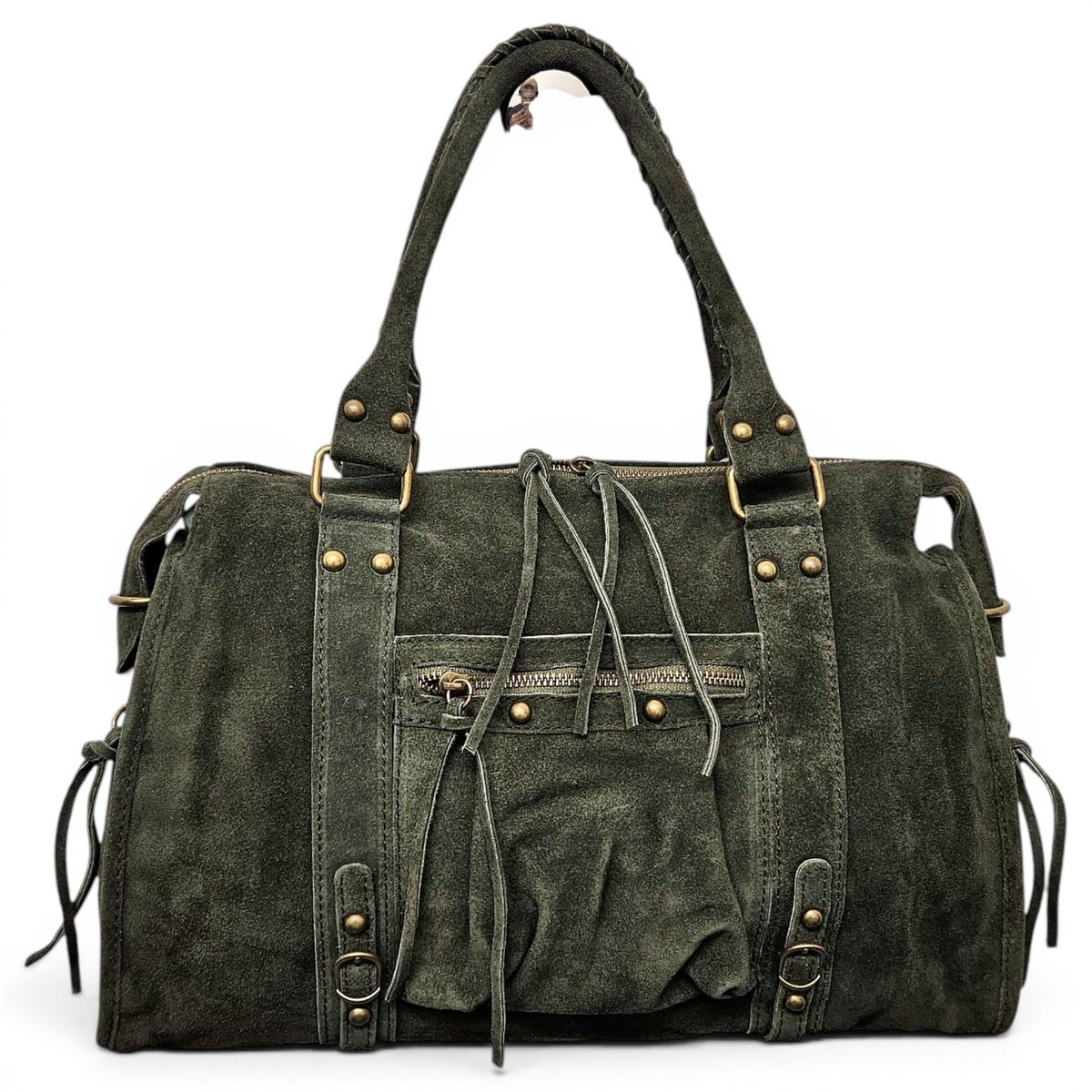 Leather handbag