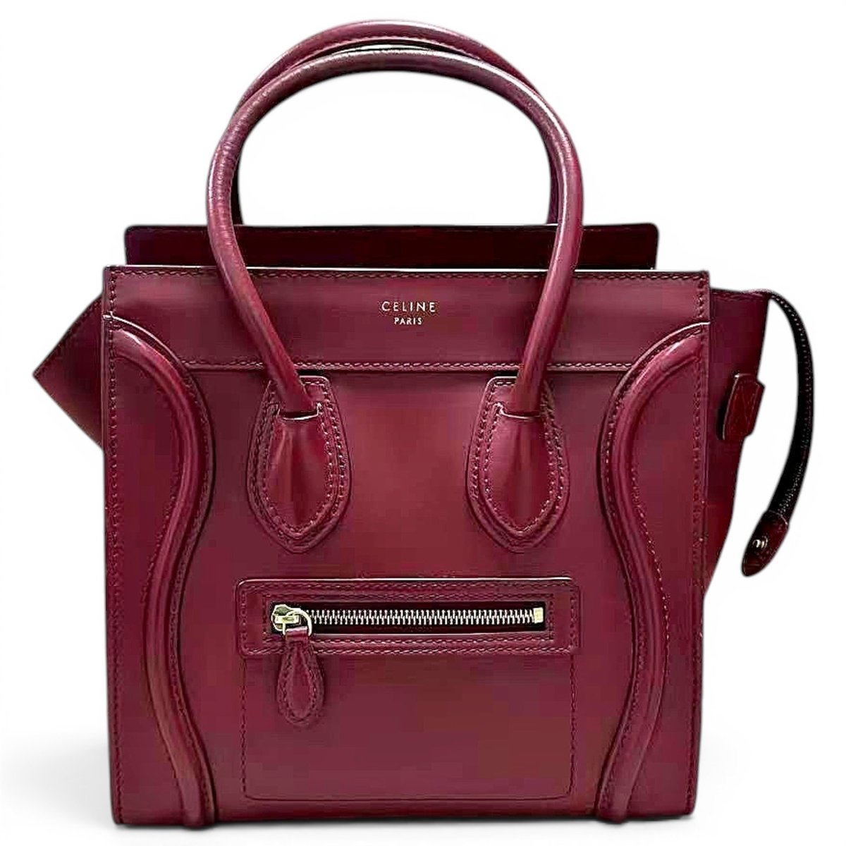 Luggage leather handbag